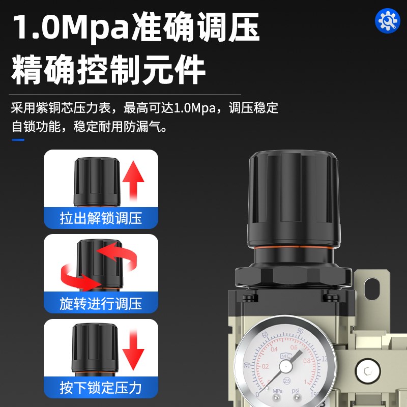 防爆油水分离器AFC2000汽水分离器气泵空压机压缩空气干燥过滤器