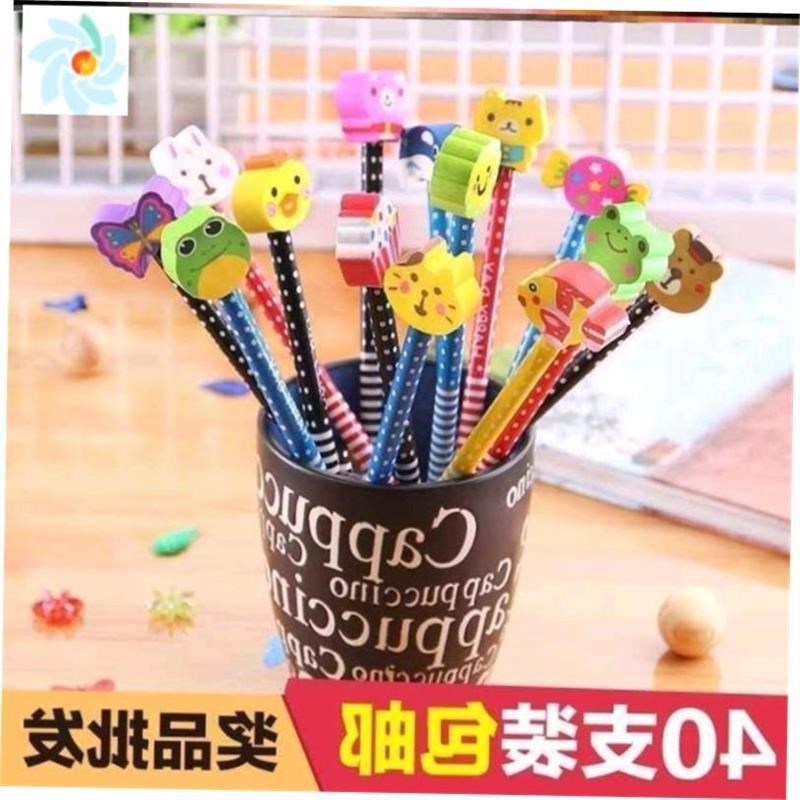 40cartoon pencils school awards stationery reward kids gift