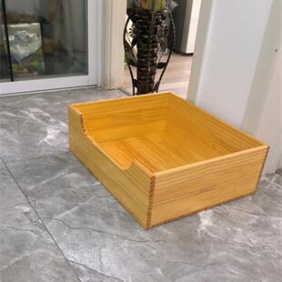通用狗窝狗屋大型孕期怀孕猫屋宠物猫箱子猫咪窝产床 实木产房四季