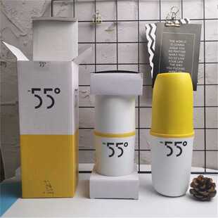 快速降温杯水杯摇摇杯礼品恒温创意摇摇杯55度杯广告礼品加工 新款