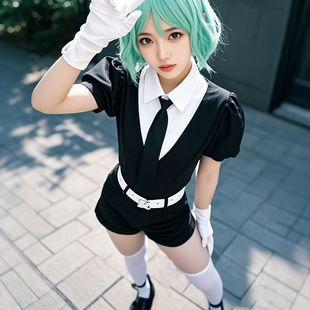 网红宝石之国cos服连体套装cosplay磷叶石钻南极石辰砂动漫萝莉服