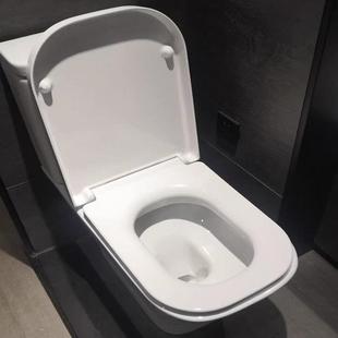 通配ROCA乐家盖普马桶盖缓降加厚 GAP坐便盖板A801472004厕所板