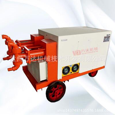 郑州万达牌双液注浆机 SY90双液注浆泵 地铁5号线双液注浆加固