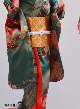 日本人偶人形和服娃娃艺妓绢人摆件居酒屋装饰工艺品酒店用品22寸