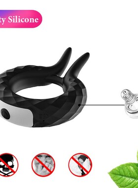 Penis Rings Vibrator Scrotal Binding Clitoris Stimulation De