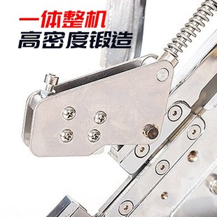 火腿肠打扣机U型506型打卡扣机超市封口机食用菌袋子手动扎口机