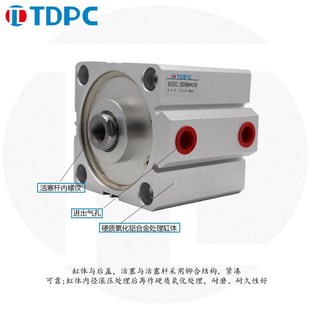 100 200 薄型气缸 125 SDA80X10