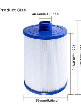 跨境SPA浴缸亚克力儿童游泳池滤芯纸芯过滤芯替代PWW50L 6CH-940