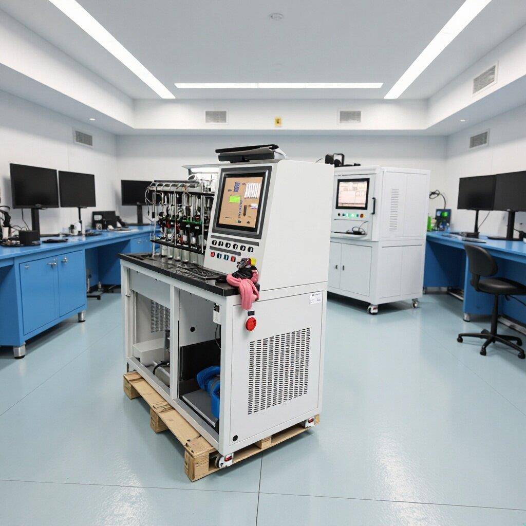 定制生产燃油新能源汽车压GDI泵喷油器试验台PCV电磁阀信号检测