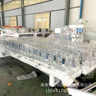 包覆机门套格栅门边线踢脚线条集成墙板全自动冷胶包覆压印机