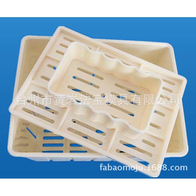 厨房小工具自制做老嫩豆腐盒豆腐模具塑料框模具厂家专业制作
