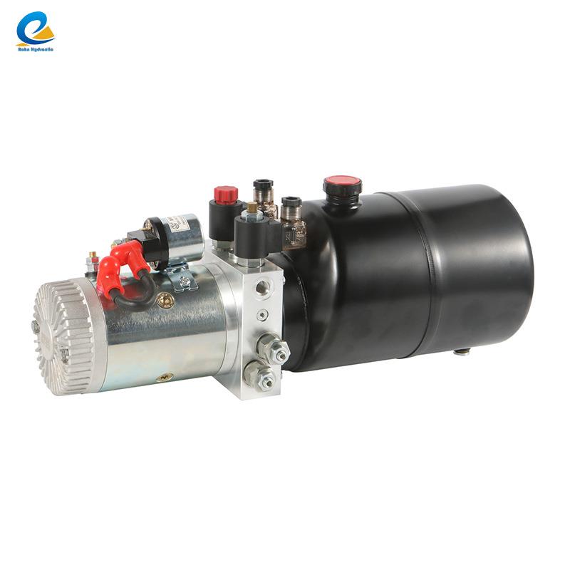 防撞缓冲车动力单元液压元件DC12V24V高压齿轮泵电磁阀直流电机