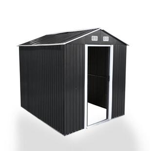 跨境户外储物工具房庭院花园杂物房室外组装简易房可移动凉亭组合