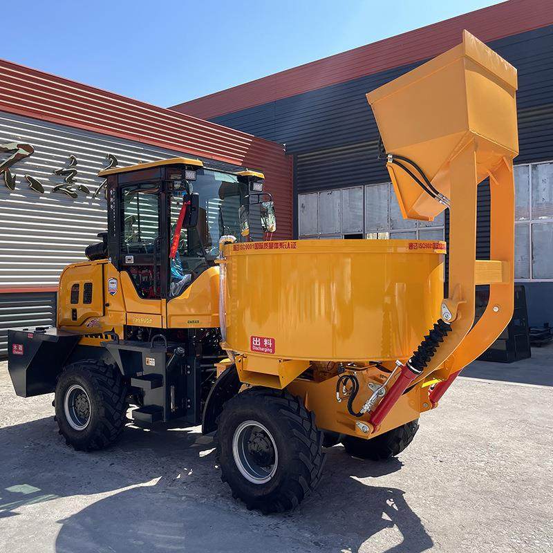 工地移动式水泥罐车搅拌车水泥自拌自装卸 小型平口搅拌施工设备,五金/工具,工程/建筑机械,淘宝优惠券,粉丝福利购,淘宝优惠卷