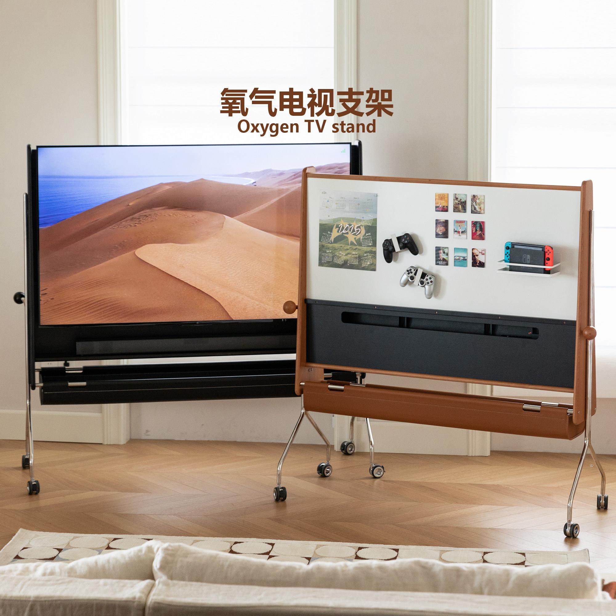 集木室物所/氧气电视支架实木移动电视柜中古客厅卧室小户型落地,住宅家具,电视柜,淘宝优惠券,粉丝福利购,淘宝优惠卷
