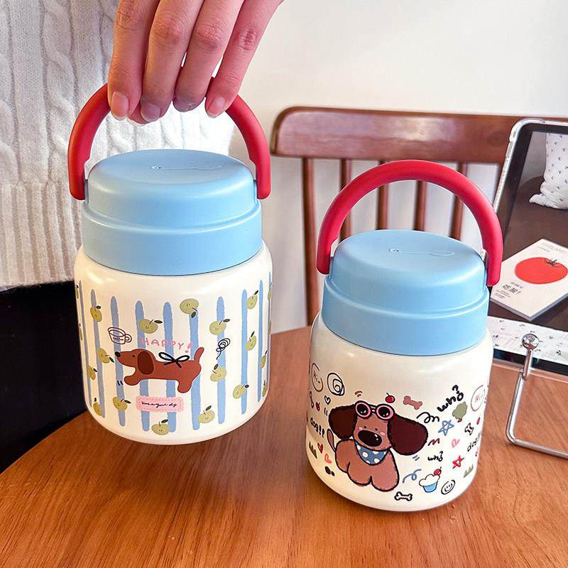 燕窝银耳羹焖烧杯子带勺子小号宽口保温杯便携上班族带饭大肚水杯,餐饮具,焖烧杯,淘宝优惠券,粉丝福利购,淘宝优惠卷