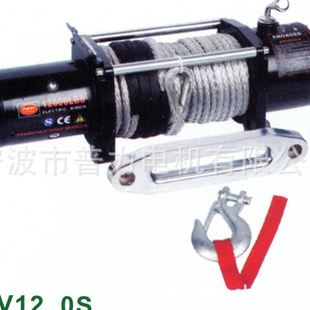 吊机 12000磅 绞车 尼龙绳越野汽车绞盘 电动葫芦 改装
