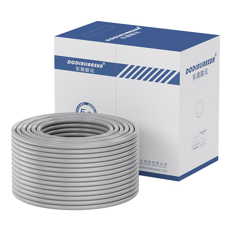 现货SFTP CAT 5E无氧铜工程线超五类网线 POE监控线 cat7