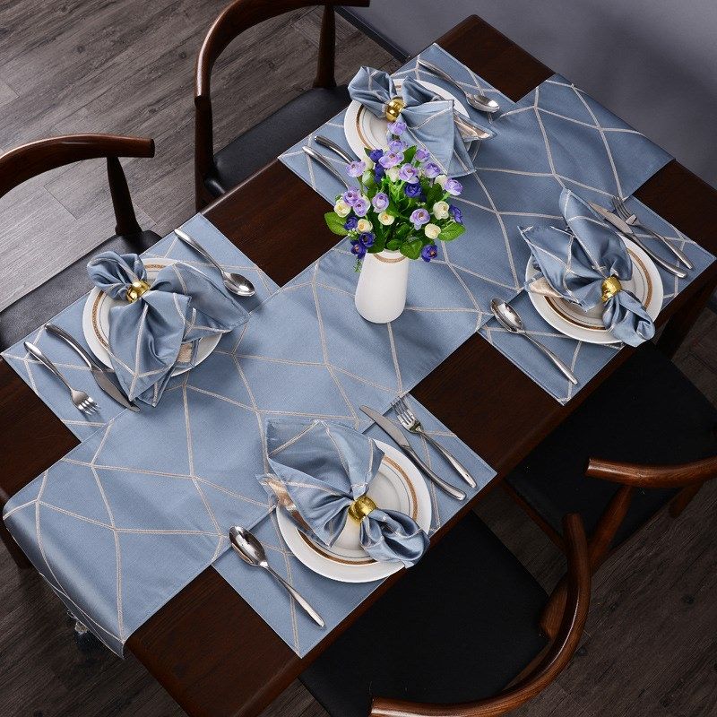 新中式桌旗现代简约餐桌旗欧式美式田园茶几旗装饰布床旗床尾巾,居家布艺,桌旗,淘宝优惠券,粉丝福利购,淘宝优惠卷