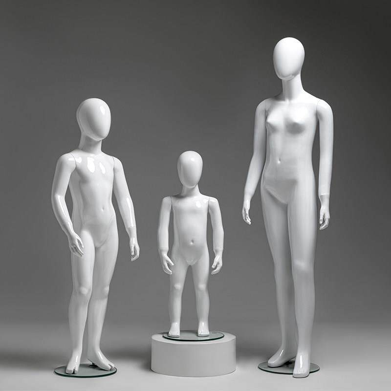 儿童模特道具人偶拍摄服装店半身橱窗模型男孩女孩童装展示架全身