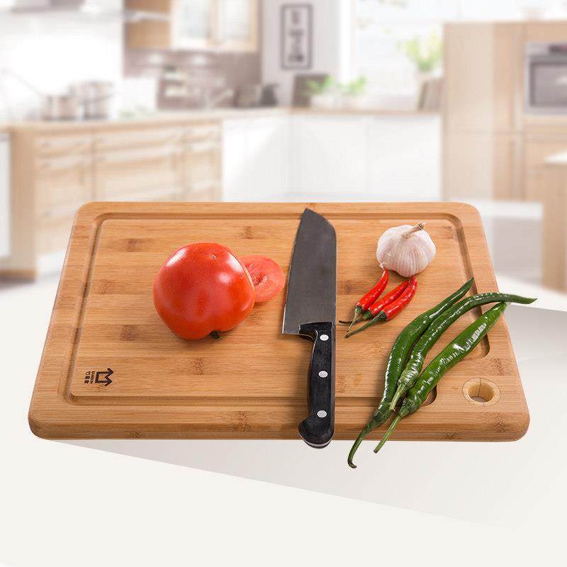 菜板加厚楠竹砧板大号擀面板厨房家用砧板楠竹实木案板水果切菜板