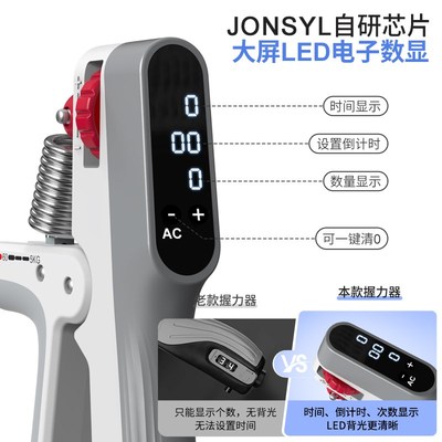 计数握力器女士成人小学生手力手劲臂肌练手指力腕力康复握手器