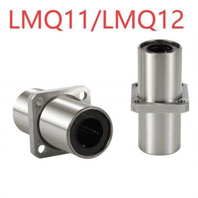 中间式带方法兰直线轴承LMQ11/LMQ12-d8/d10/d12/d16/d20/d25/d30