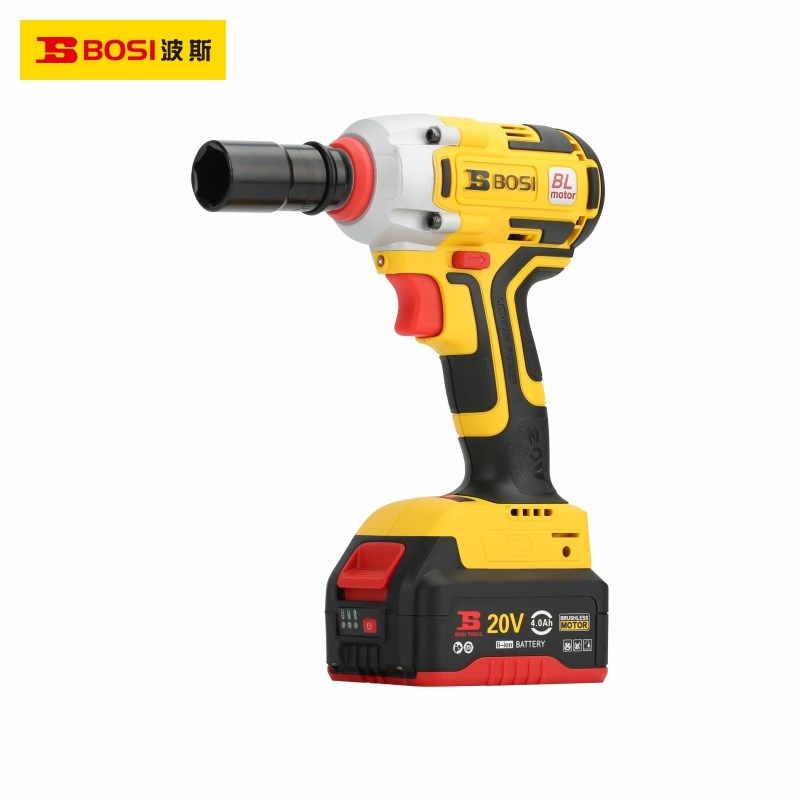 波斯20V锂电电动扳手BS660150充电器开关电池机壳驱动轴原装配件