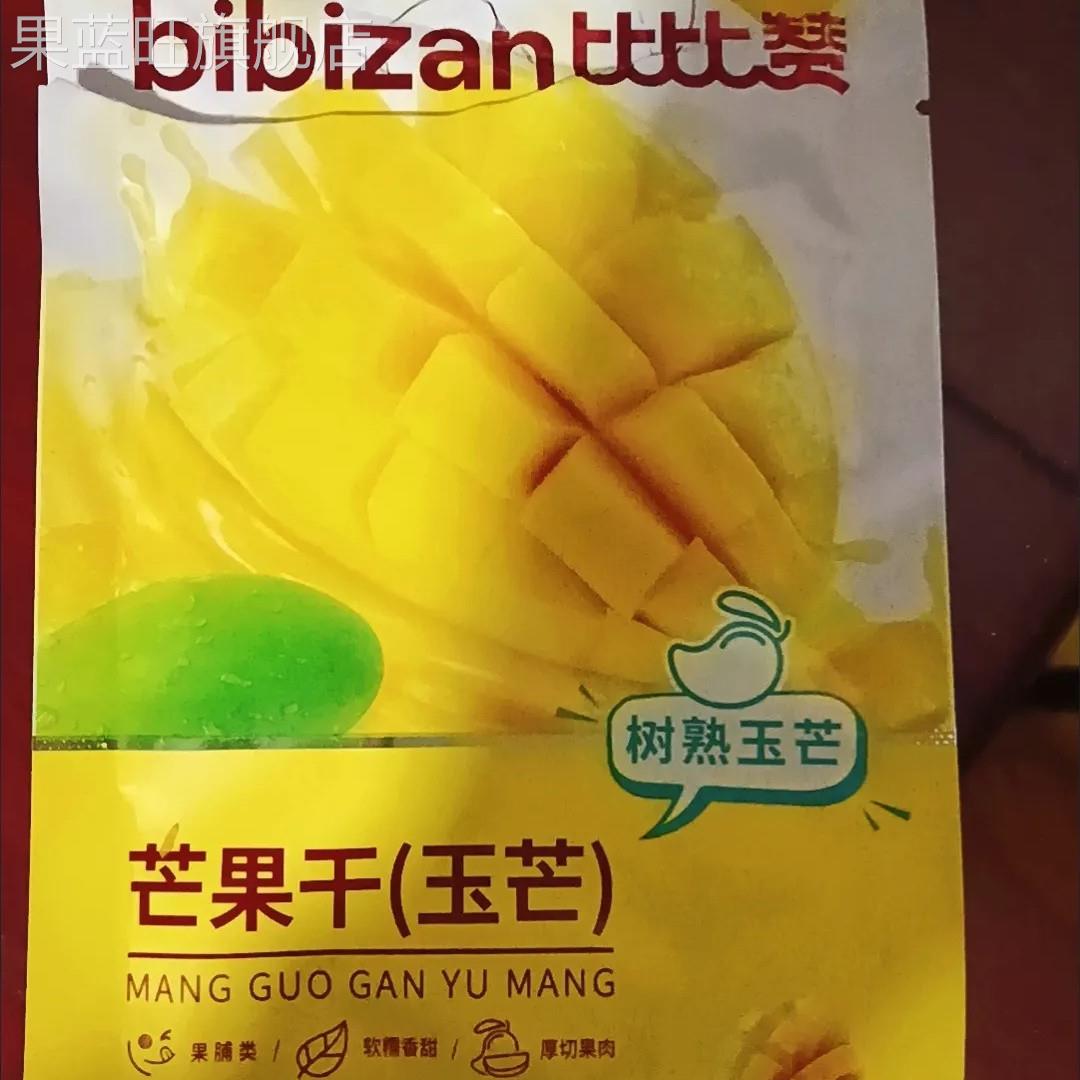 比比赞树熟玉芒干60g厚切芒果