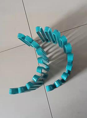 JS蛇形弹簧挠性联轴器带罩壳轴向安装型输送设备联轴器配件蛇黄