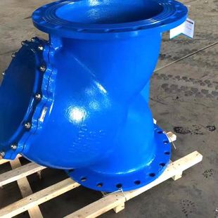 供应自来水管道过滤器y型过滤器球墨铸铁法兰连接管道过滤器