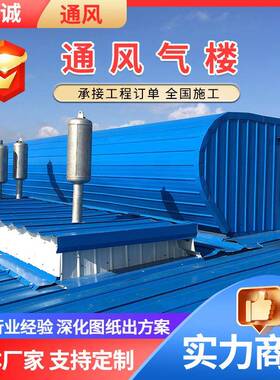 通风气楼厂家TC4AB-2530n流线型顺坡屋面通风天窗屋顶自然通风器