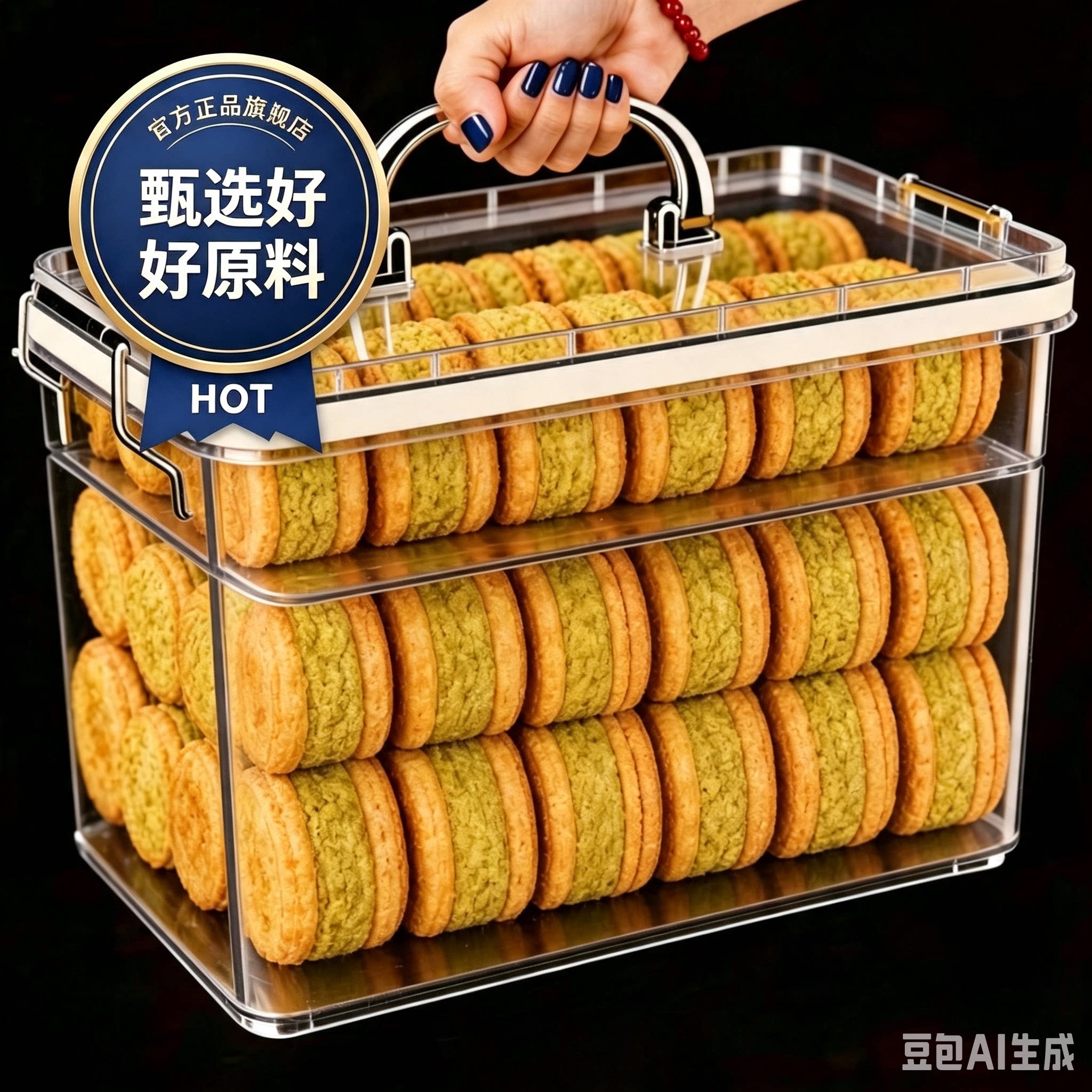 农科院冰沙绿豆糕老式正宗饼独立小包装传统糕点心零食官方旗舰店