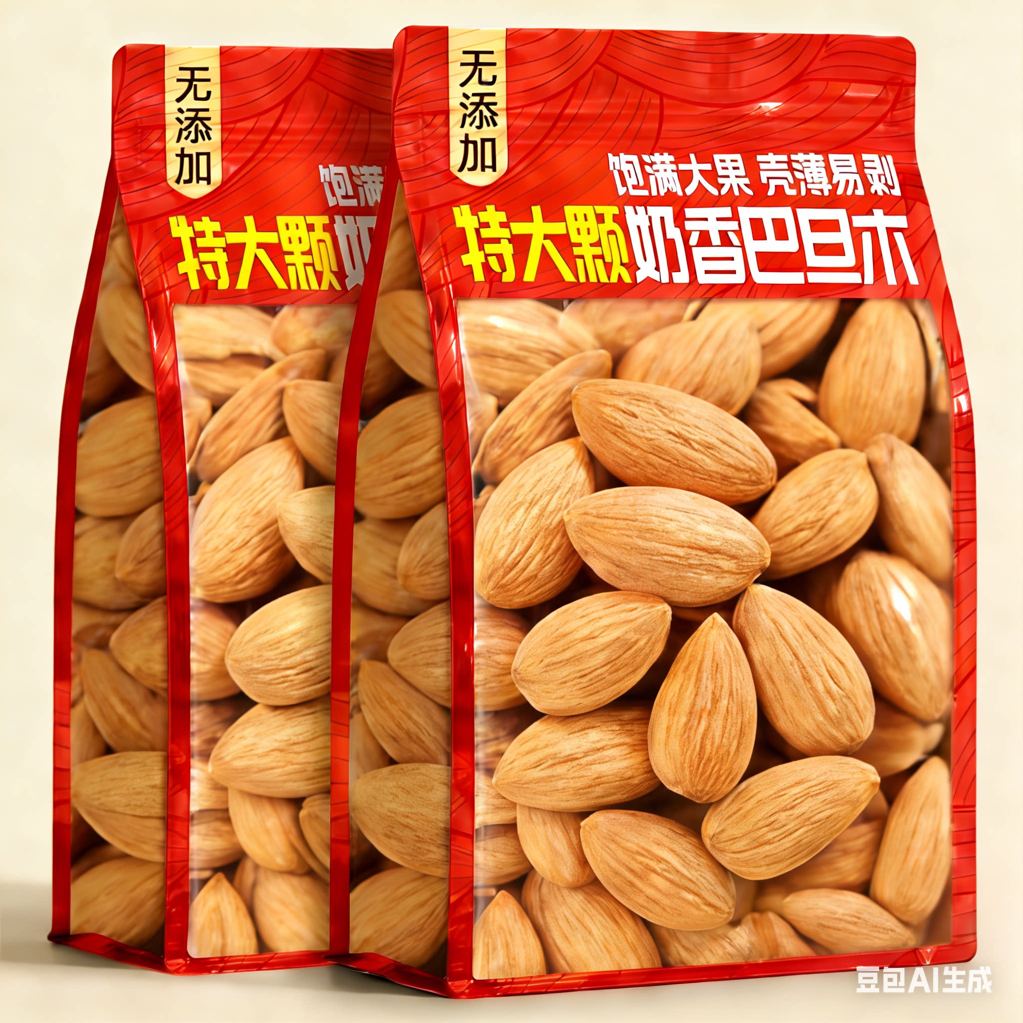 央妈推荐原味巴旦木散装零食