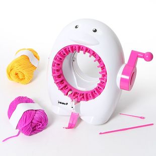 儿童自动DIY围巾帽子编织机 女孩创意手工22针织毛布玩具礼物包邮