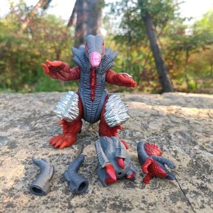 软胶大怪兽瓦拉隆阿斯加隆彩虹怪兽卡加奇祖古刚贡基尔刚可动玩具