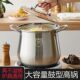 316不锈钢炖锅高汤锅加厚猪油锅罐大容量熬粥蒸煮电磁炉燃气灶