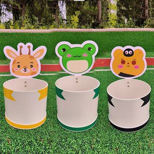 儿童投球框动物投球篮感统训练器村亲子活动 儿童投掷动物投球