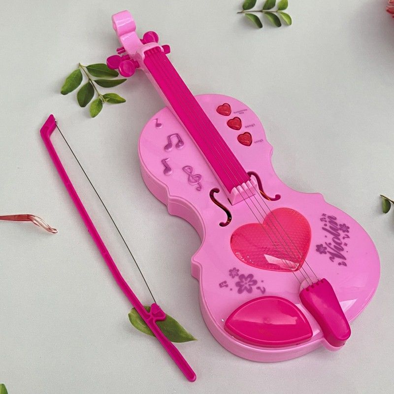 大号公主小提琴初学者女孩儿童仿真可拉奏电子音乐玩具琴乐器礼物