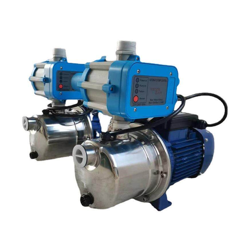 卧式不锈钢食品级家庭用水增压泵带压力调节开关SZ037D-P