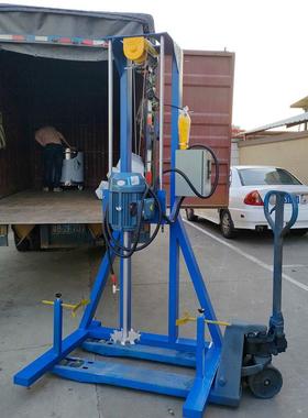 供应升降搅拌机实验室小型变频调速混合机,手摇升降分散机