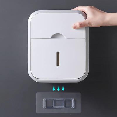 卫生间纸巾盒厕所抽纸卷纸架壁挂防水免打孔洗手间放卫生纸置