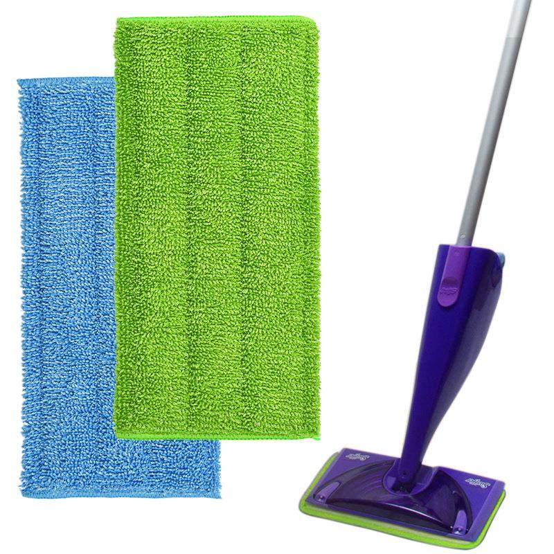适配Swiffer WetJet平板拖把替换布反复使用拖把垫拖把头配件