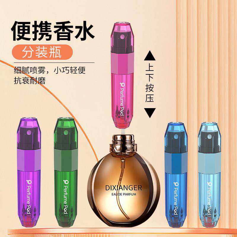 Travalo ICE 可携式香水分装瓶高端底部直充旅行喷雾器5ml试用包