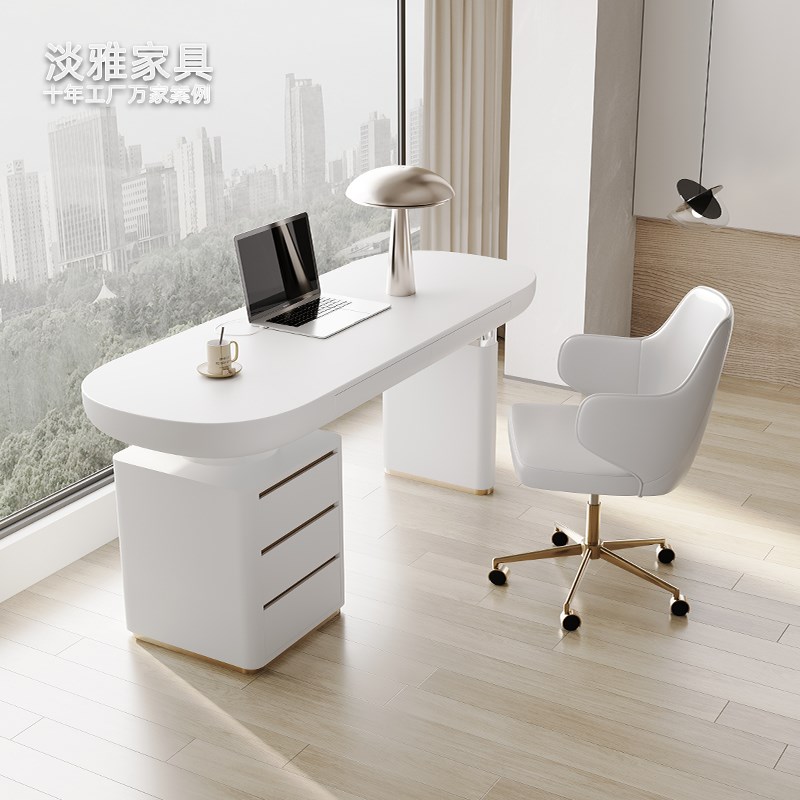 大小户型书桌简约学生家用现代办公桌椅组合工作台床边桌子电脑桌