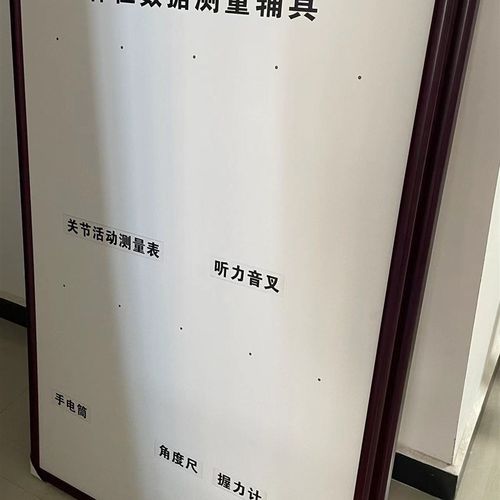 老年能力评估挂板辅具标签挂钩饮食洗漱 起居 体征数据等辅具标签