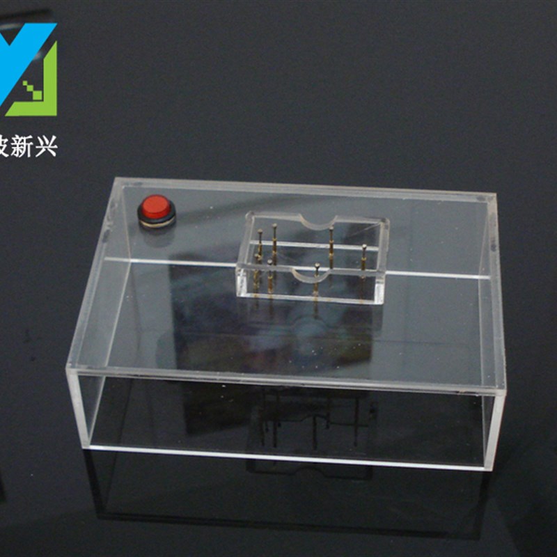 亚克力盒子测试治具线路板测试架有机玻璃电路板测试架定制夹治具
