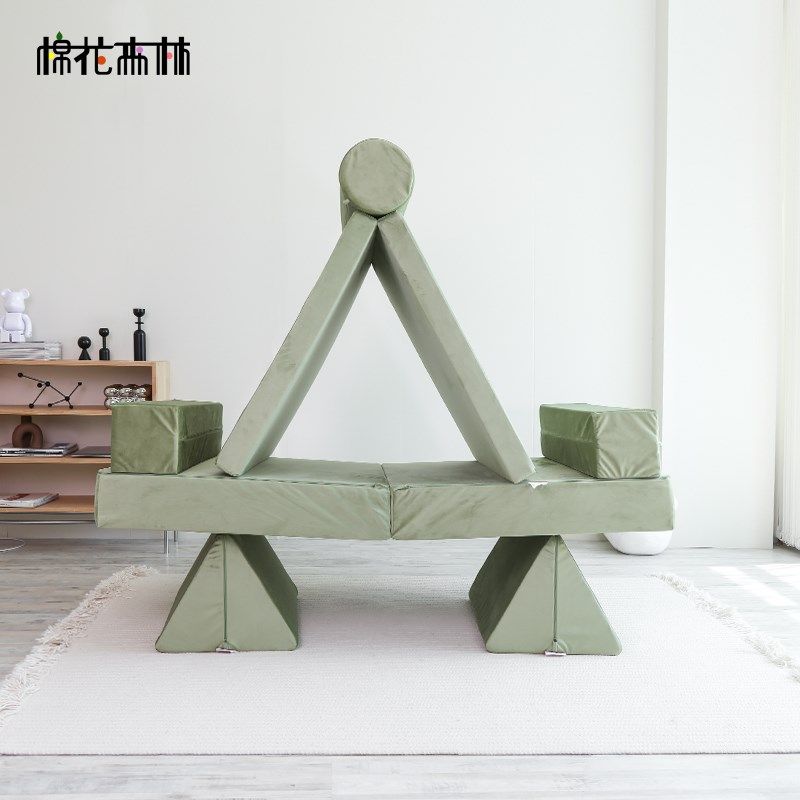 棉花森林儿童游戏沙发感统训练玩具防摔垫可拆洗多功能组合海绵垫