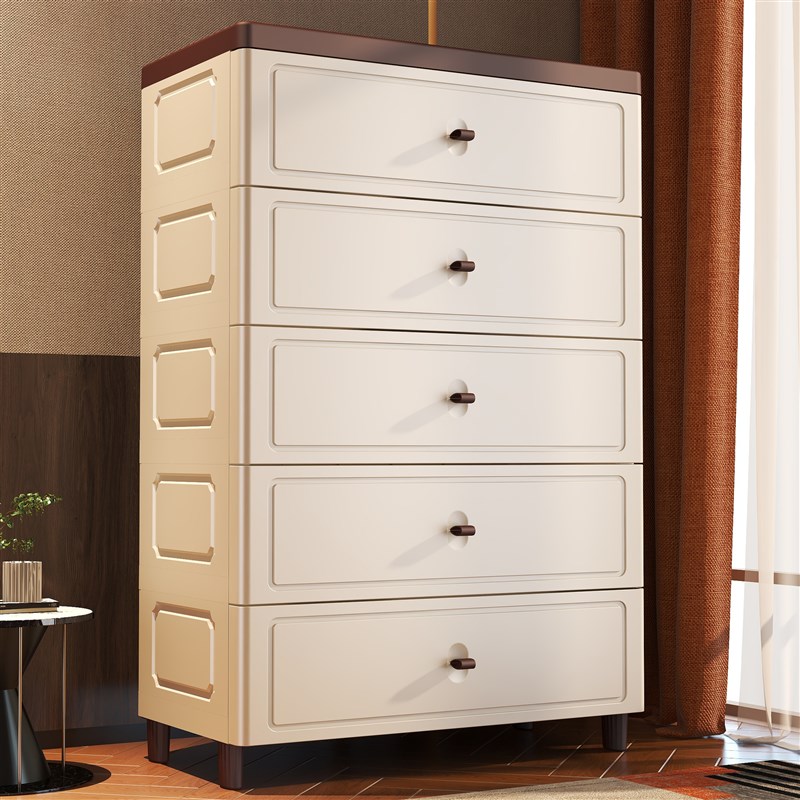60-120CM宽超大加厚抽屉式收纳柜子置物柜家用塑料五斗柜收纳柜
