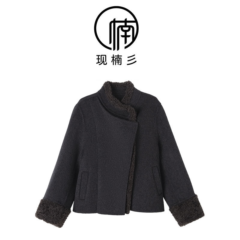 NANJIE/楠姐【摩登腔调】秋冬加厚款设计感百搭短外套XNS6703